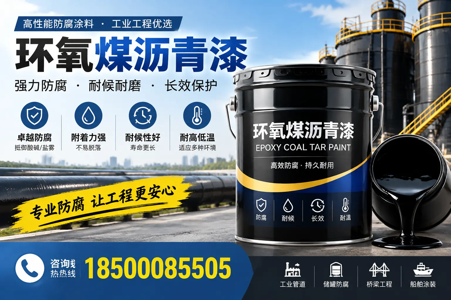 环氧煤沥青漆的施工方法与注意事项，确保在阳泉顺利完成